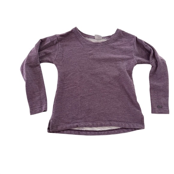 Columbia Tops - Columbia Womens Purple Marl Crewneck Sweatshirt Long Sleeve XL2464 XS